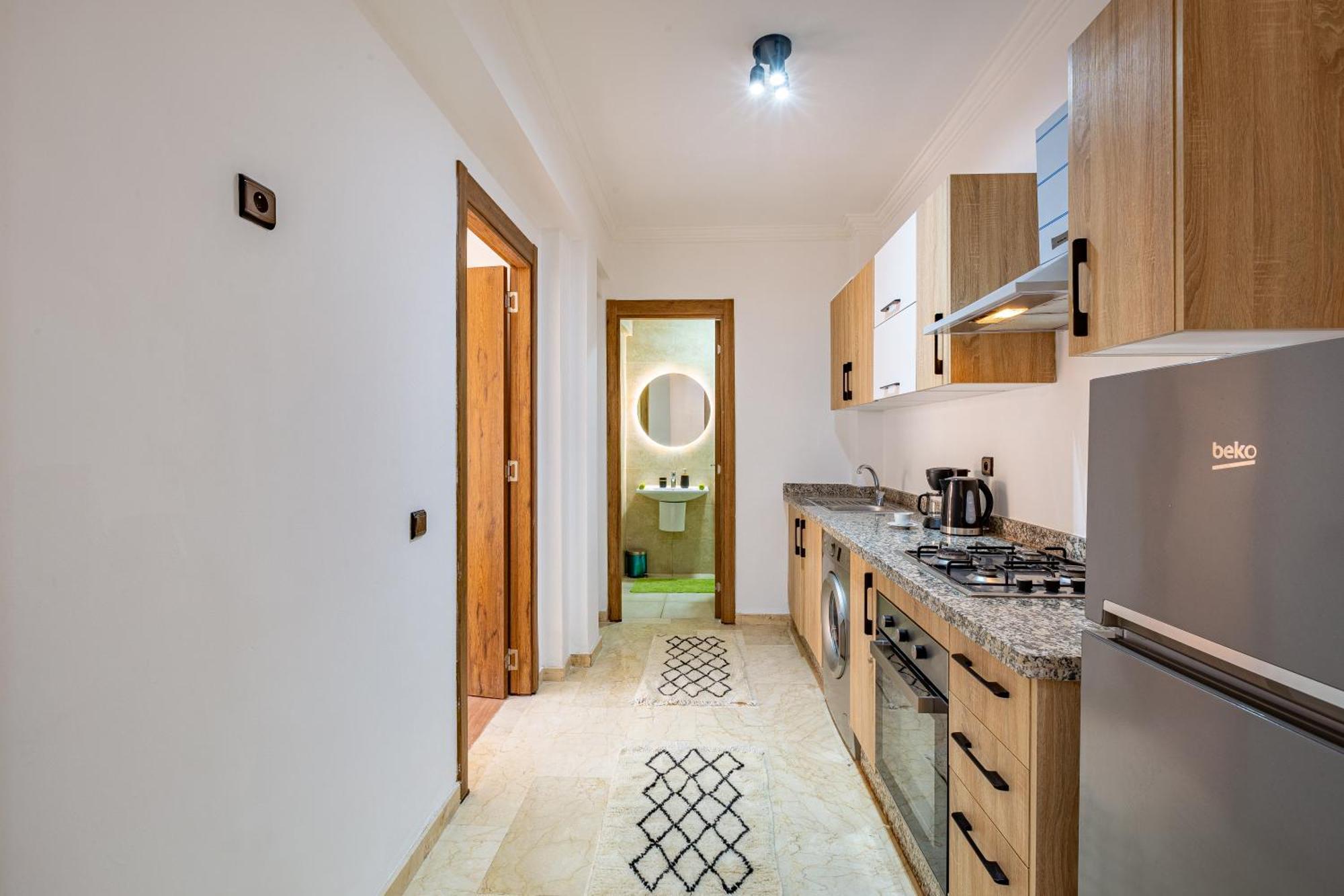 מרקש Chic & Cosy Appart Au Centre Ville - 100 % Equipe מראה חיצוני תמונה