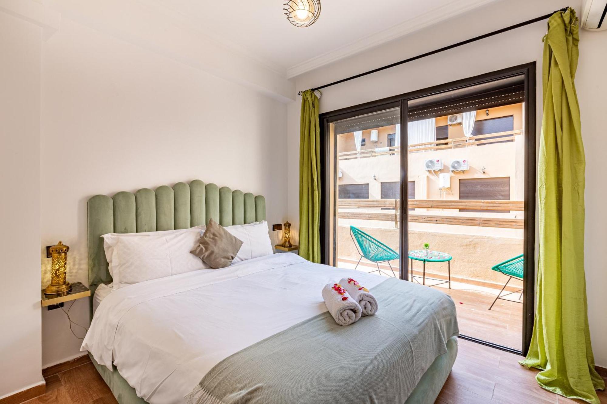 מרקש Chic & Cosy Appart Au Centre Ville - 100 % Equipe מראה חיצוני תמונה